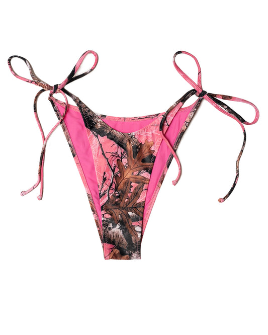 Pink Tree Camo Swim - Bottom